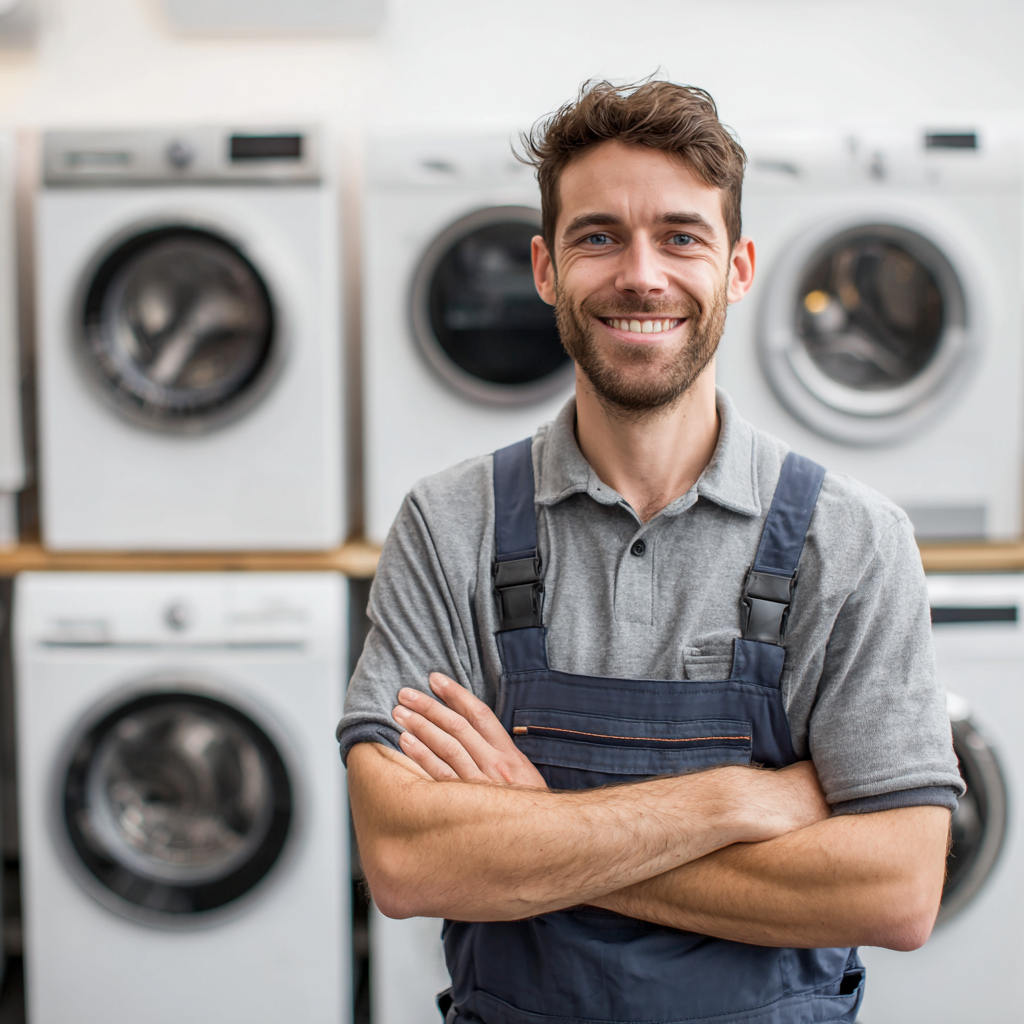 Expert dryer repair technician
